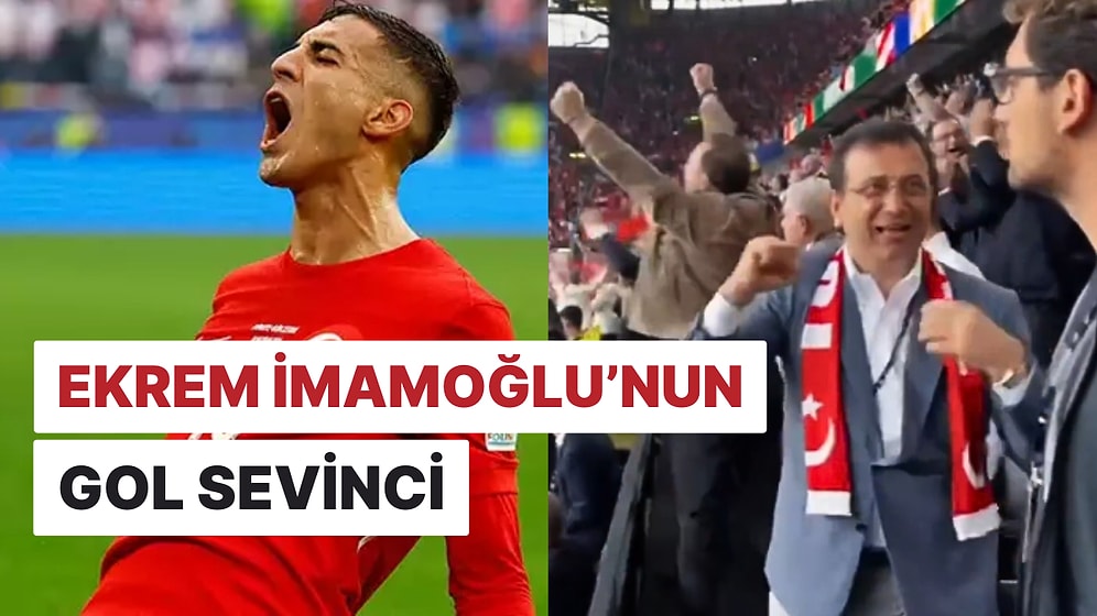 Milli Takımımızın Attığı Golden Sonra Ekrem İmamoğlu'nun Yüzünde Güller Açtı!