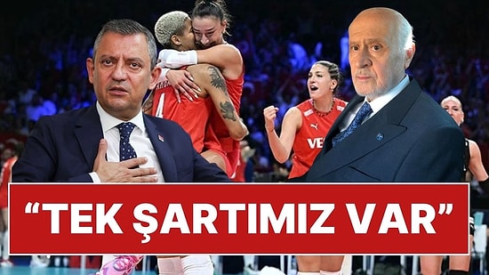 Özgür Özel'den Devlet Bahçeli'ye Filenin Sultanları Şartlı İttifak Mesajı!