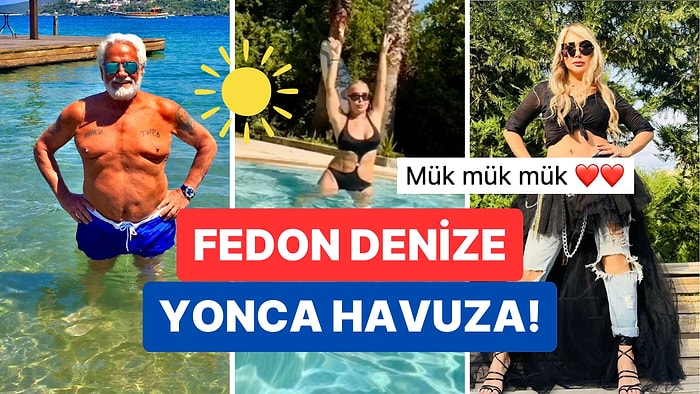 Fedon'a Rakip mi Geliyor? Yonca Evcimik'ten "Yonca Havuza Düştüyse" Notlu Yaz Paylaşımı Geldi