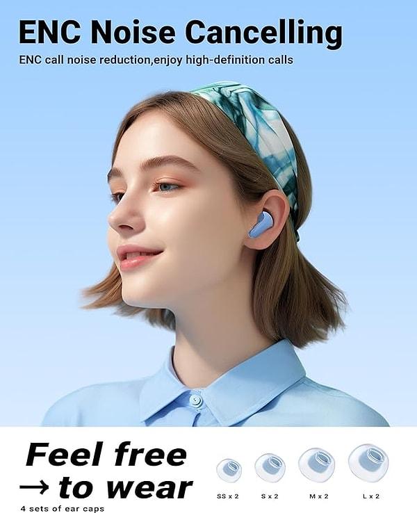 4. Acefast T9 Gürültü Önleyici Kablosuz Bluetooth Kulaklık