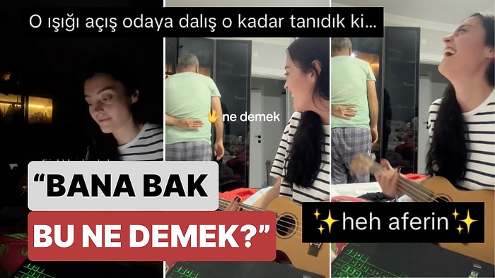 Bir Anda Kızının Odasına Girip "Beni Kurtarın" İşaretini Bilip Bilmediğini Kontrol Eden Baba