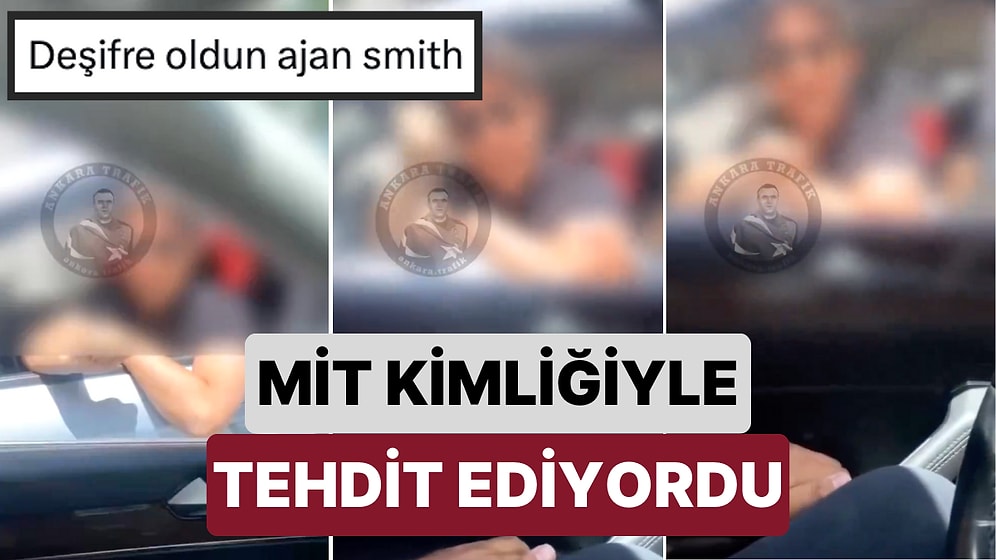 Trafikte Tartıştığı Kişilere Mi̇t Kimliği Gösteren Şahıs Karşısındaki Kişi "Kayınpederim Mitçi" Deyince Kaçtı