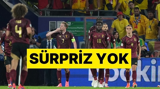 Belçika Romanya'yı 2-0 Mağlup Ederek EURO 2024'teki İlk Galibiyetini Aldı