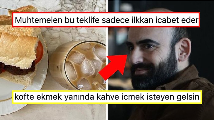 Köfte Ekmeğin Yanında İçecek Olarak Soğuk Latte Tercih Eden Kişi, 'Bu Nasıl Bir Kombinasyon?' Dedirtti!