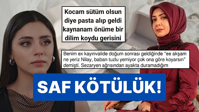 Hamile Gelinlerine Yaptıkları Saf Kötülüklerle Sinirleri Zıplatan Kayınvalideler