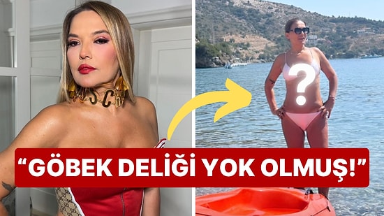 Kilolarından Kurtulup Bikinilerine Koşan Demet Akalın'ın Yeni Pozlarındaki Göbek Deliği Detayı Dikkat Çekti