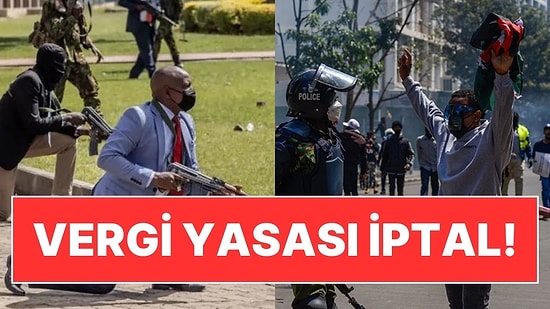 Kenya'da Çok Sayıda İnsanın Ölmesine Neden Olan Vergi Yasası Geri Çekildi!