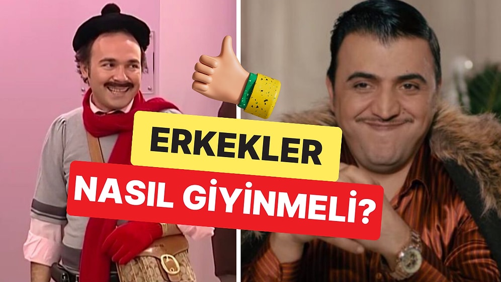 Kombin Deyince de Burhan Altıntop: ''Erkekler Nasıl Giyinmeli?'' Sorusuna Gelen Yaratıcı Öneriler