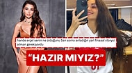 Milli Takımı Yalnız Bırakmadı: "Her Zaman Her Masada Varım" Diyen Hande Erçel'den Formalı Poz Geldi!