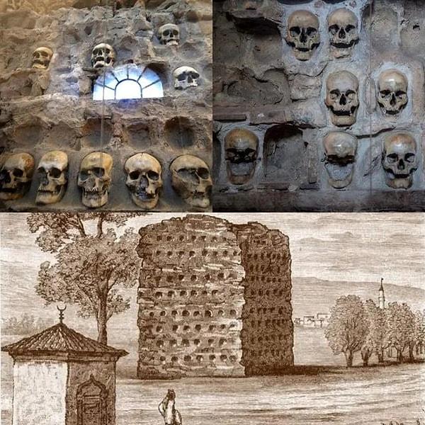 8. Sırbistan'ın Niş kenti yakınlarındaki bulunan kafatası kulesinin ("Ćele Kula") kalıntıları.