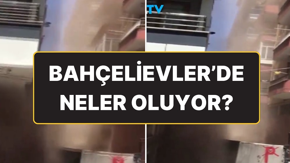 Bahçelievler’de Neler Oluyor? Bir Binada Daha Çökme Meydana Geldi
