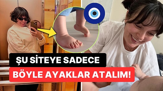 Ezgi Mola, Oğlu Can'ın Yumuk Ayaklarıyla Attığı Bale Adımlarını Paylaşıp Sanata Olan Aşkımızı Kabarttı