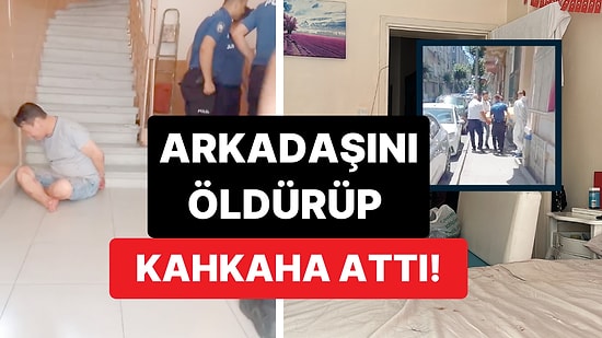 Eşine Cinsel Saldırıda Bulunmaya Çalışan Arkadaşını Öldüren Şahıs Polisler Gelince Kahkaha Attı