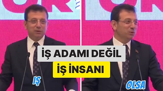 İBB Başkanı Ekrem İmamoğlu'ndan Cinsiyetçi "İş Adamı" Düzeltmesi
