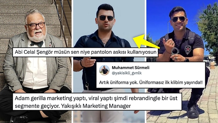 İşi Bırakan 'Yakışıklı Güvenlik'ten İlk Üniformasız Klip Geldi! Sosyal Medya Bu Sivilleşmeyi Konuşuyor!