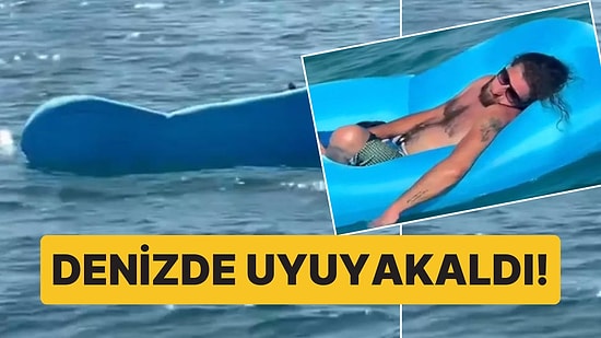 Böylesine Az Rastlanır: Denizin Ortasında Uyuyakalan Adam 2 Mil Açıkta Kurtarıldı!