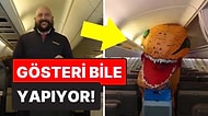 Morali Bozuk Olan Yolculara Şaka Yaparak Ortamı Şenlendirdiğini Söyleyen Kabin Memuru, 'Nasıl Yani?' Dedirtti