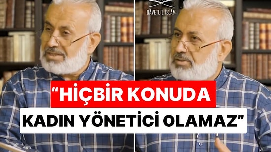 Necati Koçkesen Adlı Hoca Kadınların Hiçbir Konuda Yönetici Olamayacağını Dile Getirdi