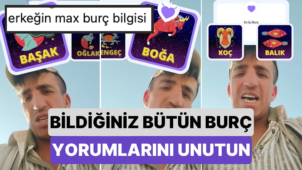 Bildiğiniz Bütün Burç Yorumlarını Unutun: Burç Seçimi Yaparken Olayı Çok Yanlış Anlayan Genç Beyin Yaktı