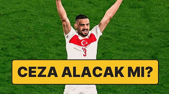 UEFA Daha Önce Göz Yummuştu: Milli Futbolcu Melih Demiral Ceza Alacak mı?