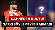 Müzik Listelerini Kasıp Kavuran Ünlü Rapçi Murda Seyircilerin Arasına Katılmak İsterken Sahneden Düştü