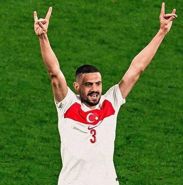 Demiral, “Hani Gökbörü” şarkısı eşliğinde maçtan fotoğraflarını yayınladı ve “Yüksel Türk! Senin için yüksekliğin hududu yoktur” notunu düştü.