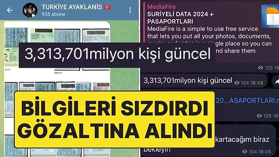 İçişleri Bakanlığı’ndan Açıklama: 14 Yaşındaki Çocuk, 3.3 Milyon Suriyelinin Kimlik Bilgilerini Sızdırdı!