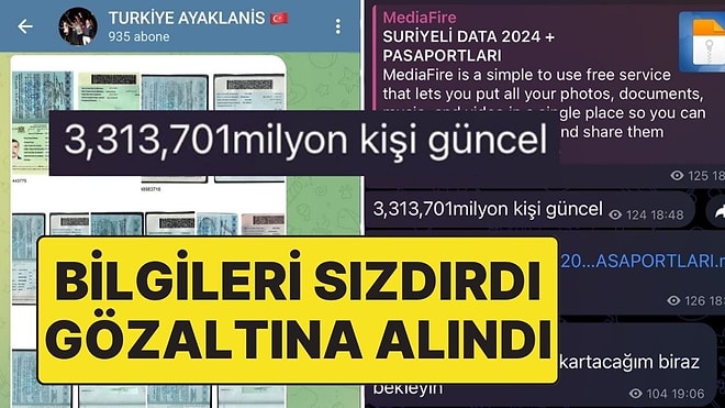 İçişleri Bakanlığı’ndan Açıklama: 14 Yaşındaki Çocuk, 3.3 Milyon Suriyelinin Kimlik Bilgilerini Sızdırdı!