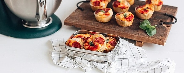 9. Muffin Pizza