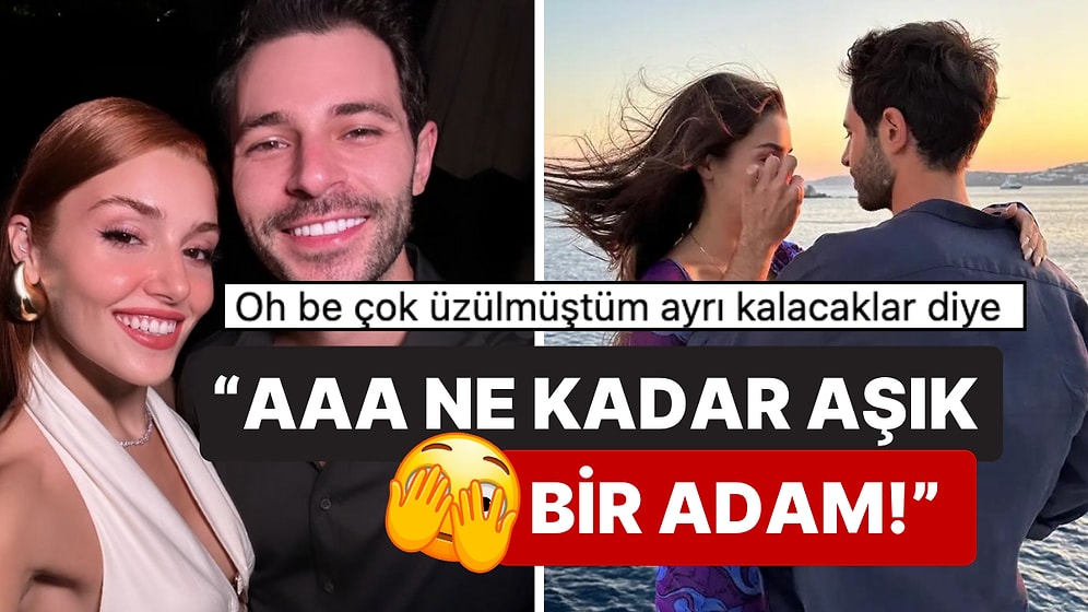 Biricik Aşkı Hande Erçel'le Yoğun Programı Yüzünden Buluşamayan Hakan Sabancı Ayrı Kalmaya Dayanamadı!