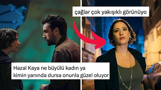 Hazal Kaya ile Çağlar Ertuğrul'un Başrolde Oynadığı 'Sorgu' Dizisinden Gelen Kareler Kalbimizi Eritti