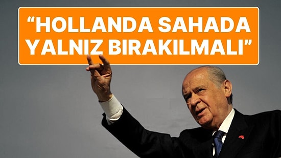 Devlet Bahçeli'den UEFA'nın Merih Demiral Kararına Tepki: "Vazgeçmezlerse Hollanda Sahada Tek Başına Kalmalı"