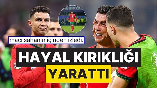 EURO 2024'te Gol Atamadan Evine Dönen Portekiz'in Yıldızı Cristiano Ronaldo'ya Gelen Tepkiler