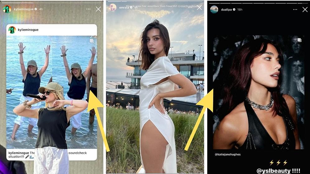 Dekoltesiyle Korkutan Emrata'dan Tatile Çıkan Tyga'ya 6 Temmuz'da Yabancı Ünlülerin Instagram Paylaşımlar