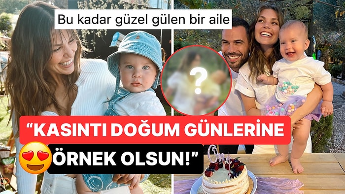 Aslı Enver, Bir Yaşına Basan Kızı Elay'a Yaptığı Gösterişten Uzak Doğum Günüyle Gönülleri Fethetti!