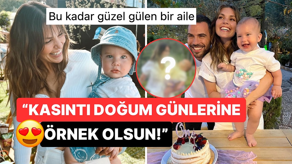 Aslı Enver, Bir Yaşına Basan Kızı Elay'a Yaptığı Gösterişten Uzak Doğum Günüyle Gönülleri Fethetti!