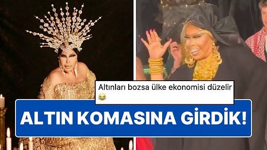 Bülent Ersoy'un Dünya Güzellerim Setinde Taktığı 10 Milyon TL’lik Altınlarla Ettiği Dans Gözlerinizi Kanatacak