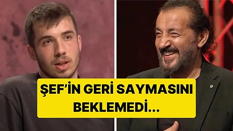 MasterChef'te Rizeli Mehmet ile Mehmet Şef Arasında Yaşanan Komik Diyalog Güldürdü