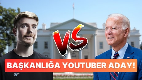 Ünlü YouTuber MrBeast ABD Başkanı Biden'ın Koltuğuna Göz Dikti!