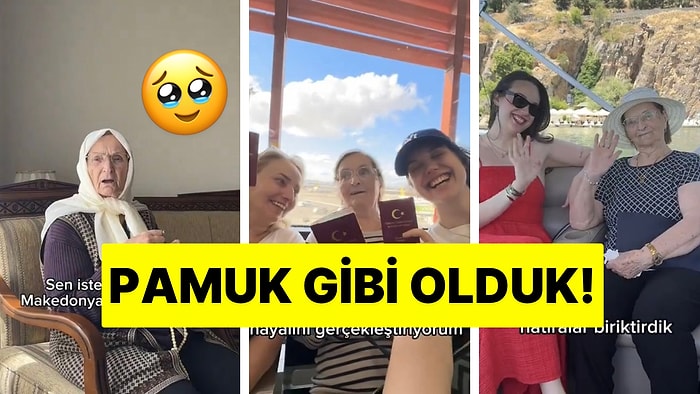 Doğduğu Topraklara Bir Daha Gitme Fırsatı Bulamayan Anneannesini Ülkesine Götüren Kadın Gönülleri Fethetti