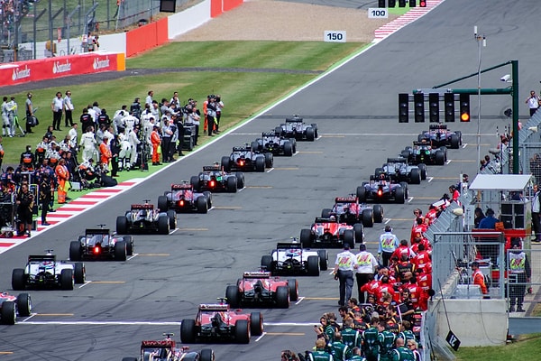 Britanya Grand Prix Formula 1 yarışması bu yıl renkli görüntülere sahne oldu. Formula 1 yarışlarını izlemek için sadece sporcular değil ünlüler de piste akın etti.