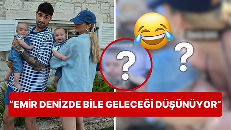 Yasemin Şefkatli ve İdo Tatlıses Çiftinin İkizleri Denizle İlk Tanıştırdıkları Anlar Kahkahaya Boğdu!