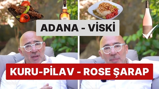 Asla Yan Yana Göremeyeceğiniz İkililer: Yemek ve İçki Eksperti Oğul Türkkan, Türk Yemekleriyle İçki Eşleştirdi