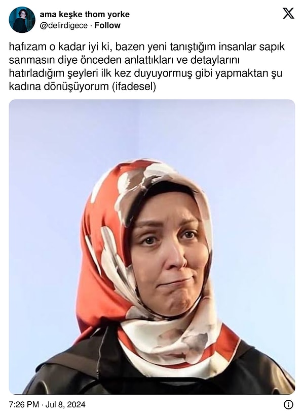 Yine de özelliklerini gizleme.