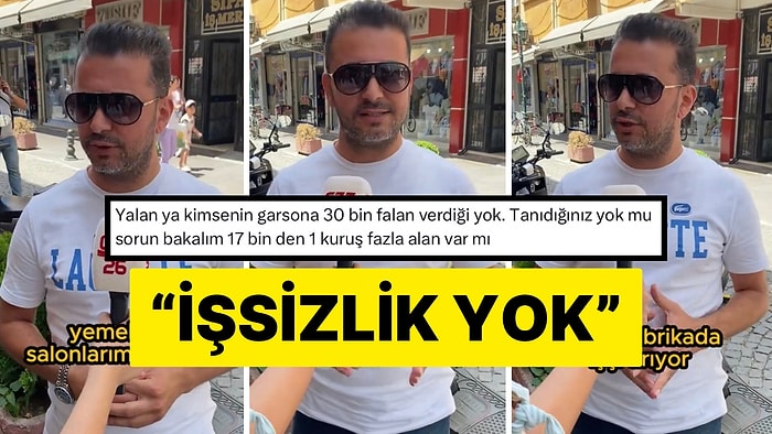 Bir İşletme Sahibi “İşsizlik Yok, Tembellik Var Kimse Çalışmıyor” Sözleriyle Tepki Topladı