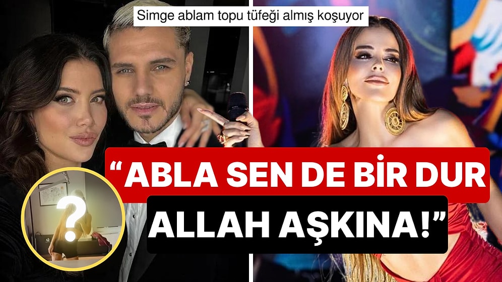 Yangın Yeri Hep: Simge Sağın'ın Icardi'nin Boşanacağı Kesinleşince Yaptığı Paylaşım Fazla Manidar Bulundu!