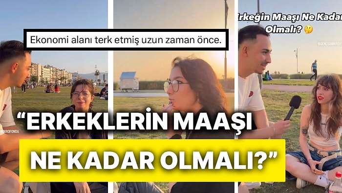 Sokak Röportajında Tartışma Yaratacak Soru: “Erkeklerin Maaşı Ne Kadar Olmalı?”