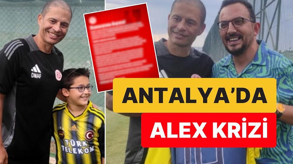 Antalya'da Alex Krizi: Fenerbahçeli Taraftarlar Fotoğraf ve İmza İstedi, Antalyaspor Basın Açıklaması Yaptı!