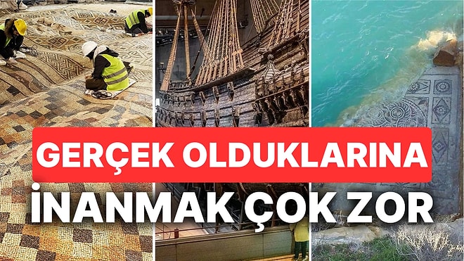 Birçoğu Ülkemizde Keşfedilen Gerçek Olduğuna İnanamayacağınız Arkeolojik Bulgular