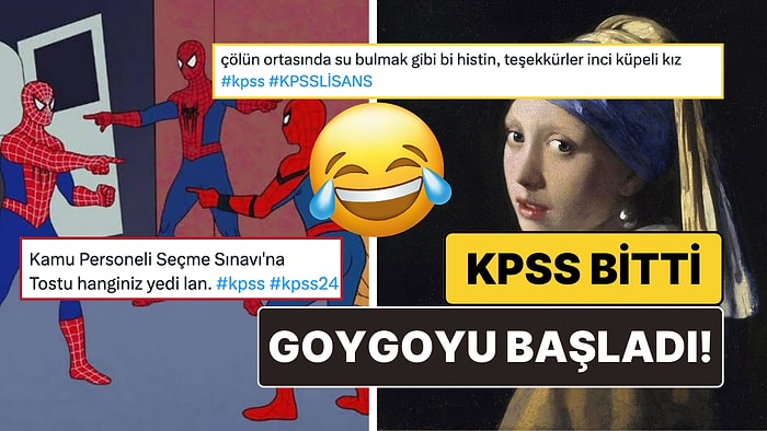 KPSS Lisans Sınavıyla İlgili Twitter'da Döndürdükleri Goygoyla Hepimizi Hunharca Güldüren Sınavzedeler